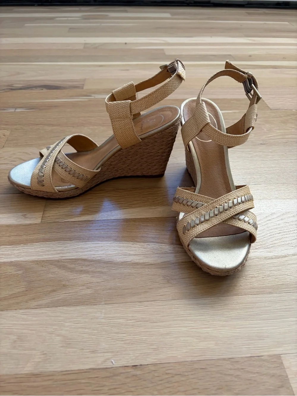 Jack Rogers Abbey Espadrille Wedge Sandals